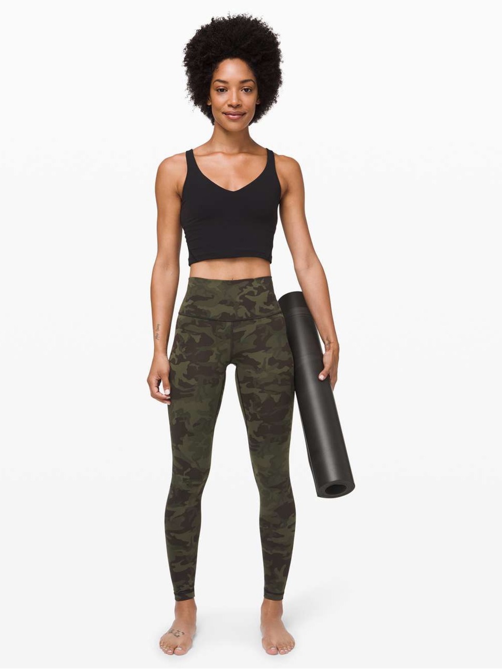 Lululemon Wunder Under High-Rise Tight 28" Incognito Camo Size 6